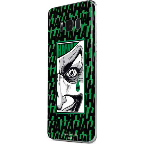 DC Comics The Joker Teardrop Card Galaxy S8 Plus Skin